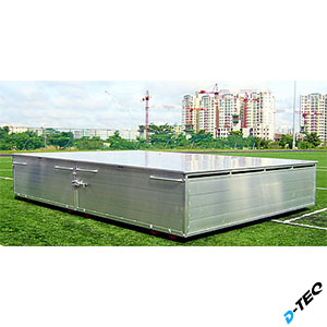 Aluminium Sicherheitsabdeckungen für Hochsprungmatten